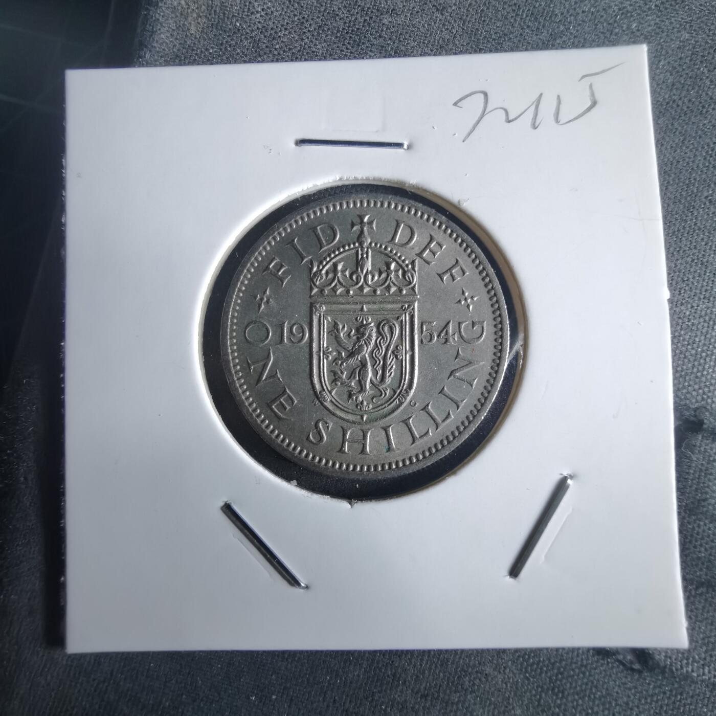 沼泽如烟--第972场 英国1954年1先令