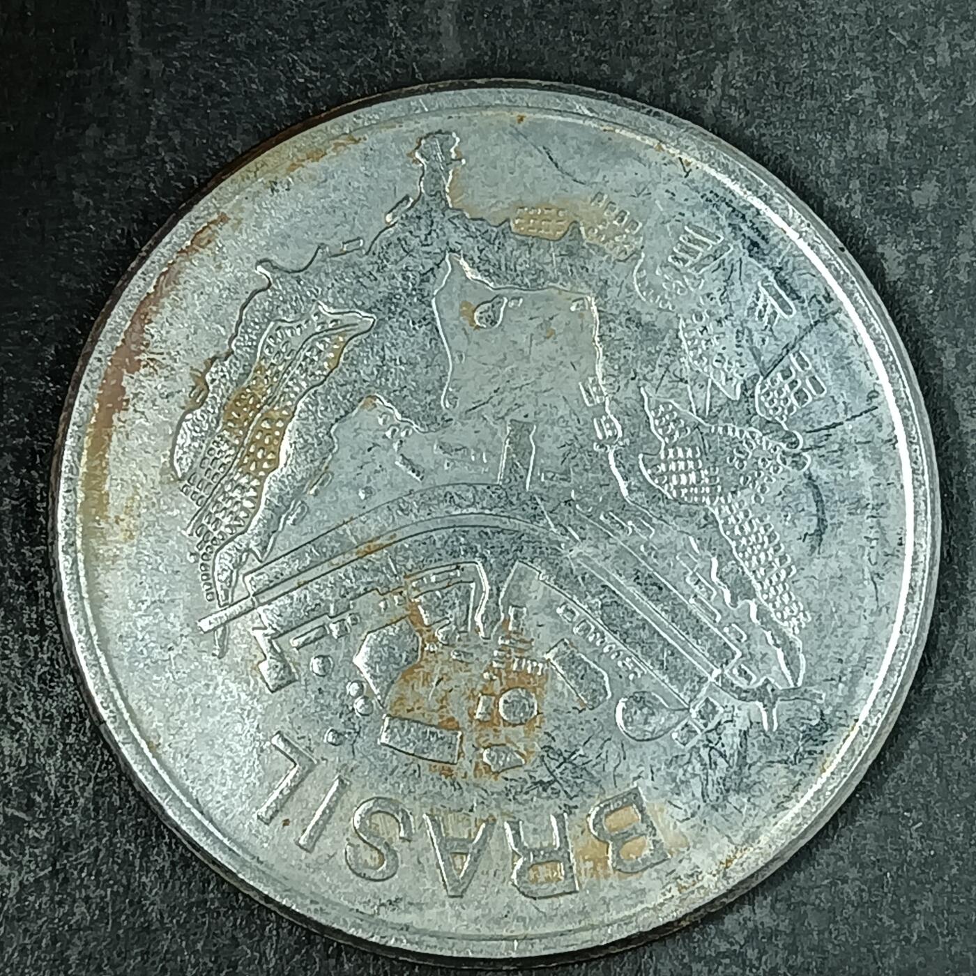 逸泉钱币2026第十五场世界钱币纪念币纸钞A883-1213A 947 巴西50克鲁塞罗