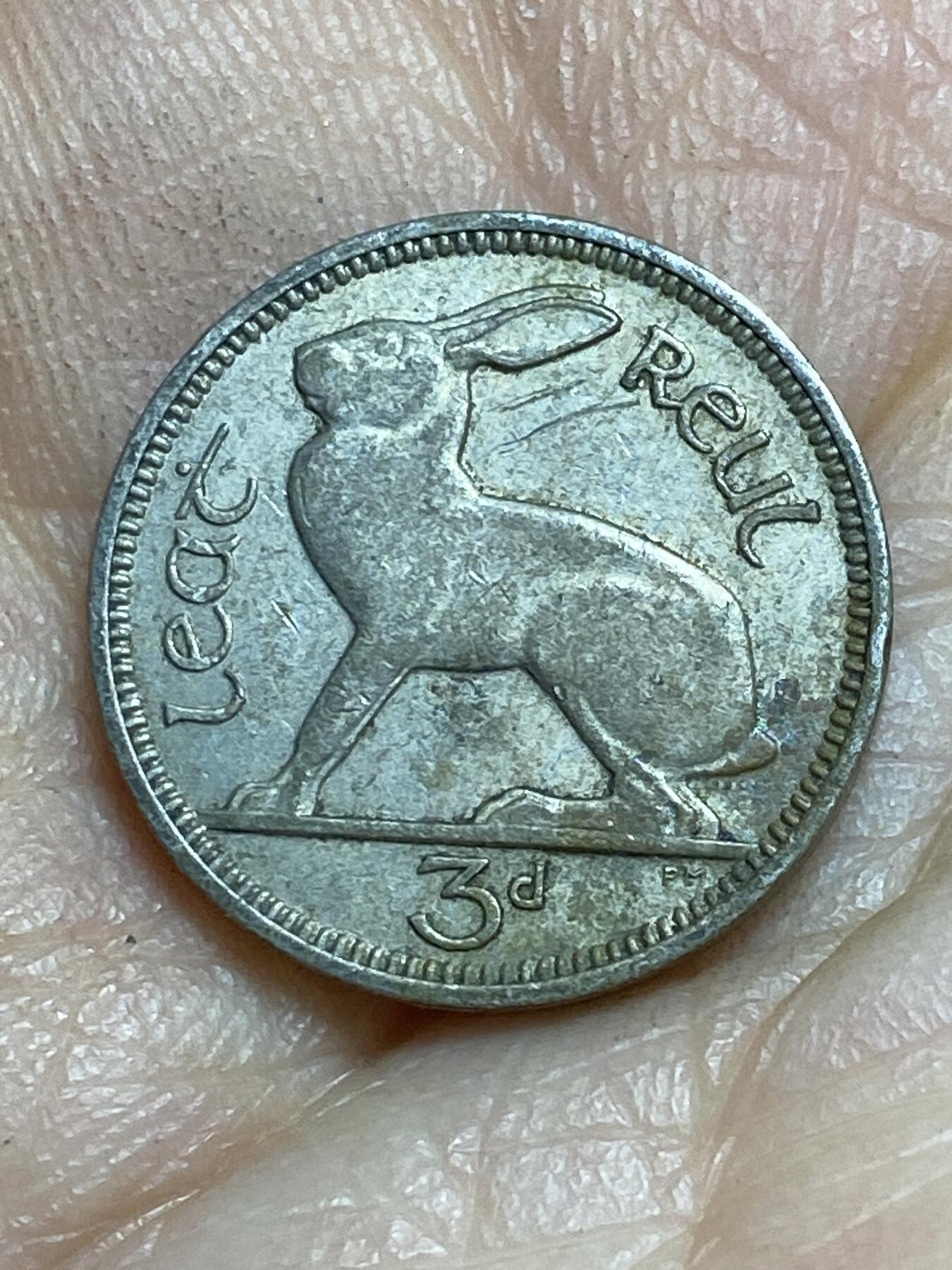 2026年第十四场(总第一百八十三场）外国好品散币场(免佣金) 爱尔兰🇮🇪1964年3便士(共和国时期第一套第二版)