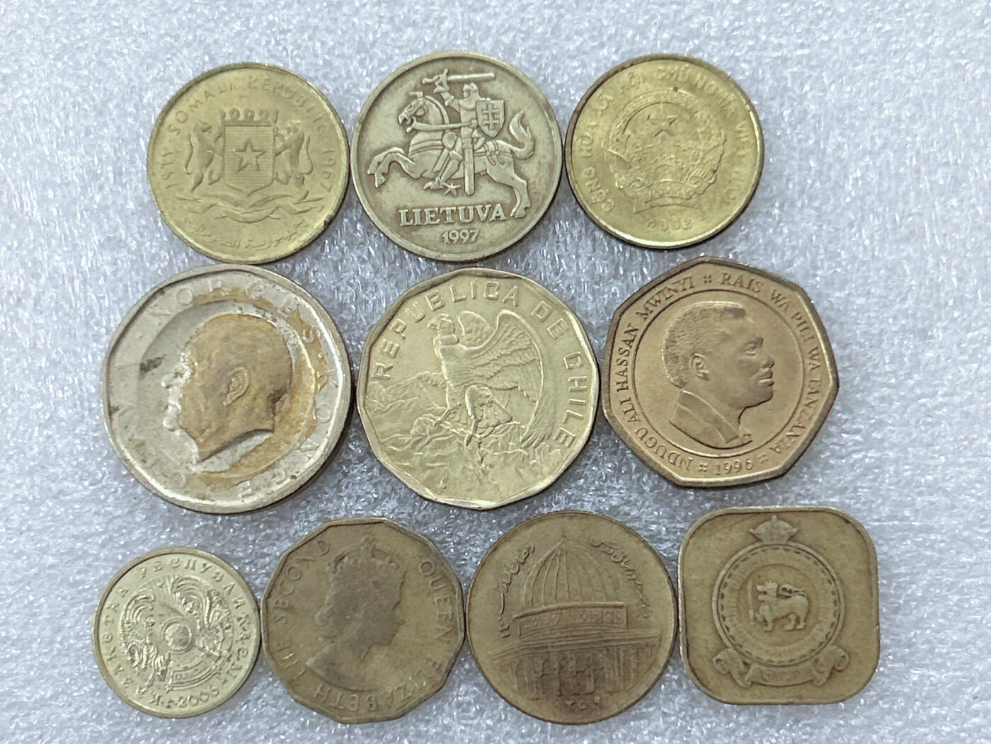 第一海外回流一元起拍收藏 散集专场  第295期 散币一组 10枚