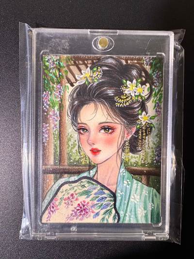 NO.22 好又多金牌大场，年前倒数第3期！每周一站式配齐，方便凑单！（周6晚9点截拍，卖家送拍0抽成！） - 【1/1手绘卡】画师易七七 西窗烛【烛映西窗，岁岁如常】