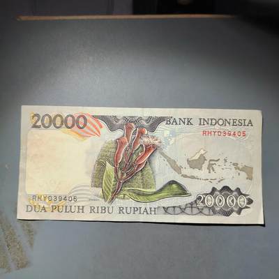 PCAI钱币  24-730 纸币等专场 - 印尼二万