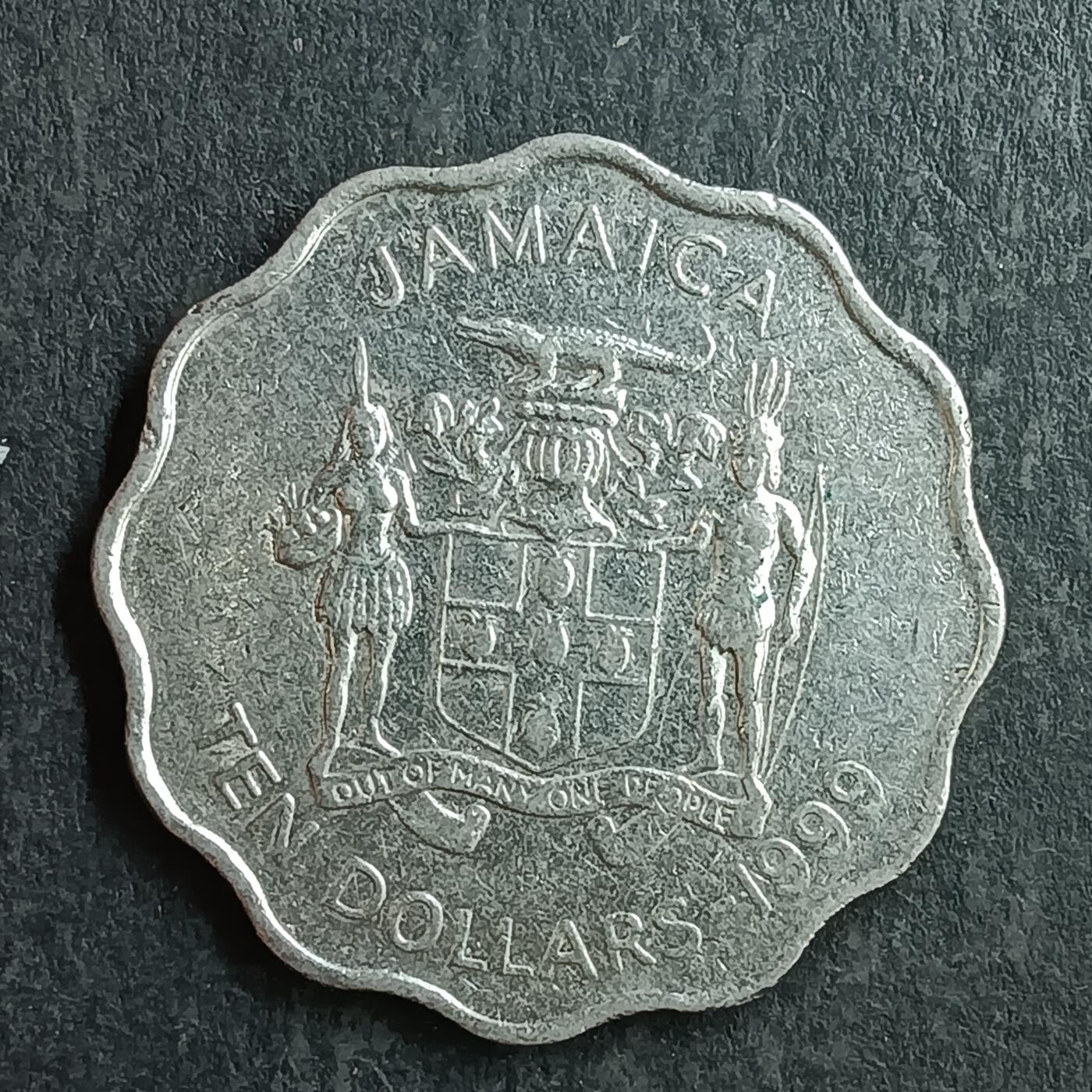 逸泉钱币2026第十五场世界钱币纪念币纸钞A883-1213A 1029 牙买加10元硬币