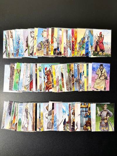 NO.22 好又多金牌大场，年前倒数第3期！每周一站式配齐，方便凑单！（周6晚9点截拍，卖家送拍0抽成！） - 【套卡】青笺绘 水浒卡 水浒复刻卡108张