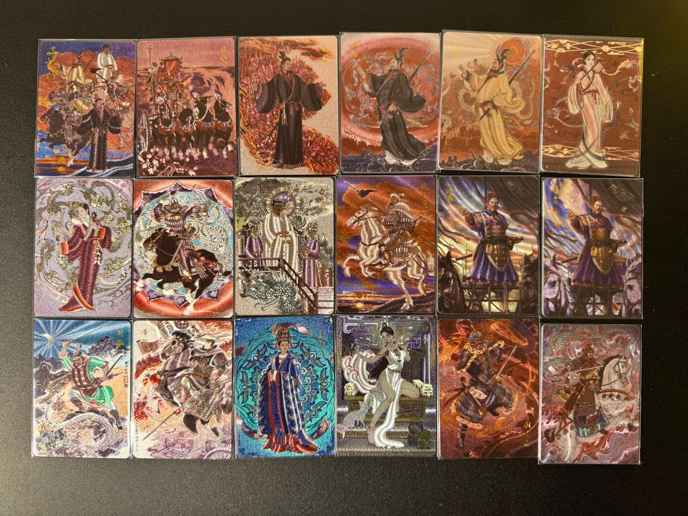 NO.22 好又多金牌大场，年前倒数第3期！每周一站式配齐，方便凑单！（周6晚9点截拍，卖家送拍0抽成！） 【套卡】百里卡牌 千古风流 第二弹 李云中 粗闪18张