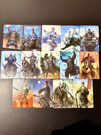 NO.22 好又多金牌大场，年前倒数第3期！每周一站式配齐，方便凑单！（周6晚9点截拍，卖家送拍0抽成！） - 焱卡 燎原三国 龙骧虎跃 孙启鑫 彩闪一套14张