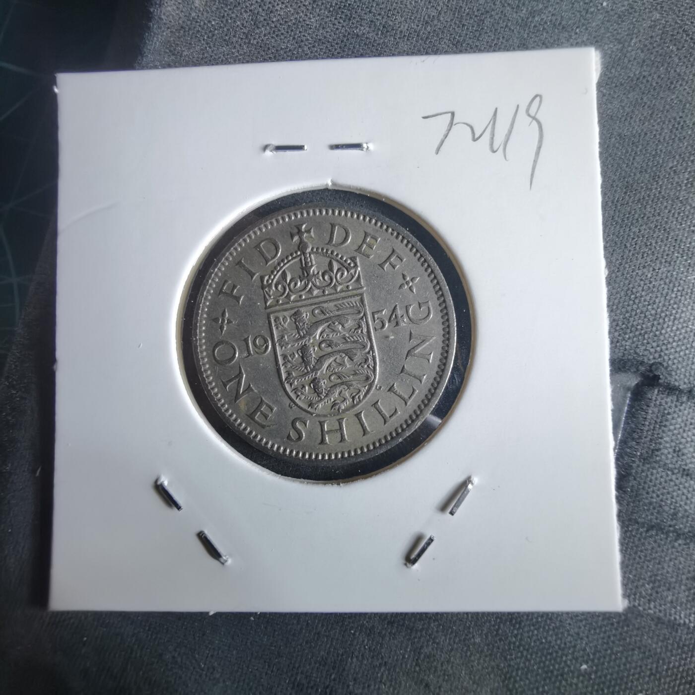 沼泽如烟--第972场 英国1954年1先令