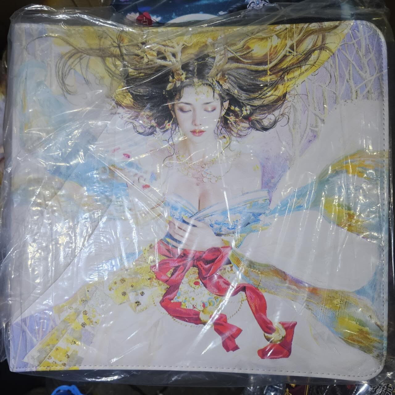 春节前倒数第三场！！龙虎卡牌-七三场（满200元包邮，无佣金，每周六结拍，欢迎送拍） 燎原焱卡 xx传主题12宫拉链卡册 (无内页)