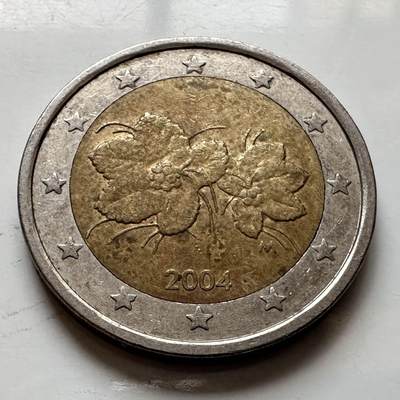 🌹外币初藏🌹🐯2026年第11场  每周二四六晚8️⃣点 接代拍 - 芬兰2004年2欧元