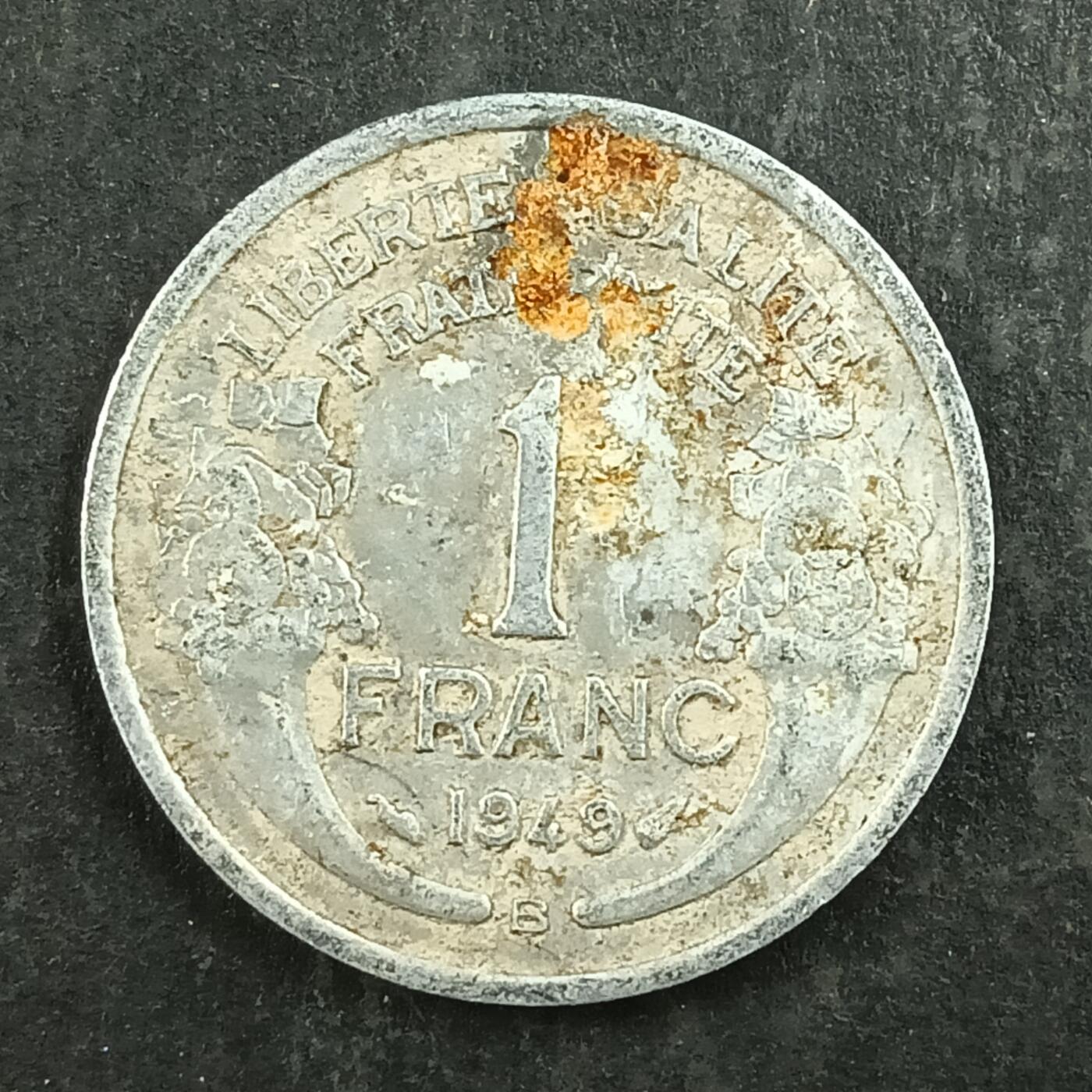 逸泉钱币2026第十五场世界钱币纪念币纸钞A883-1213A 1035 法国1法郎