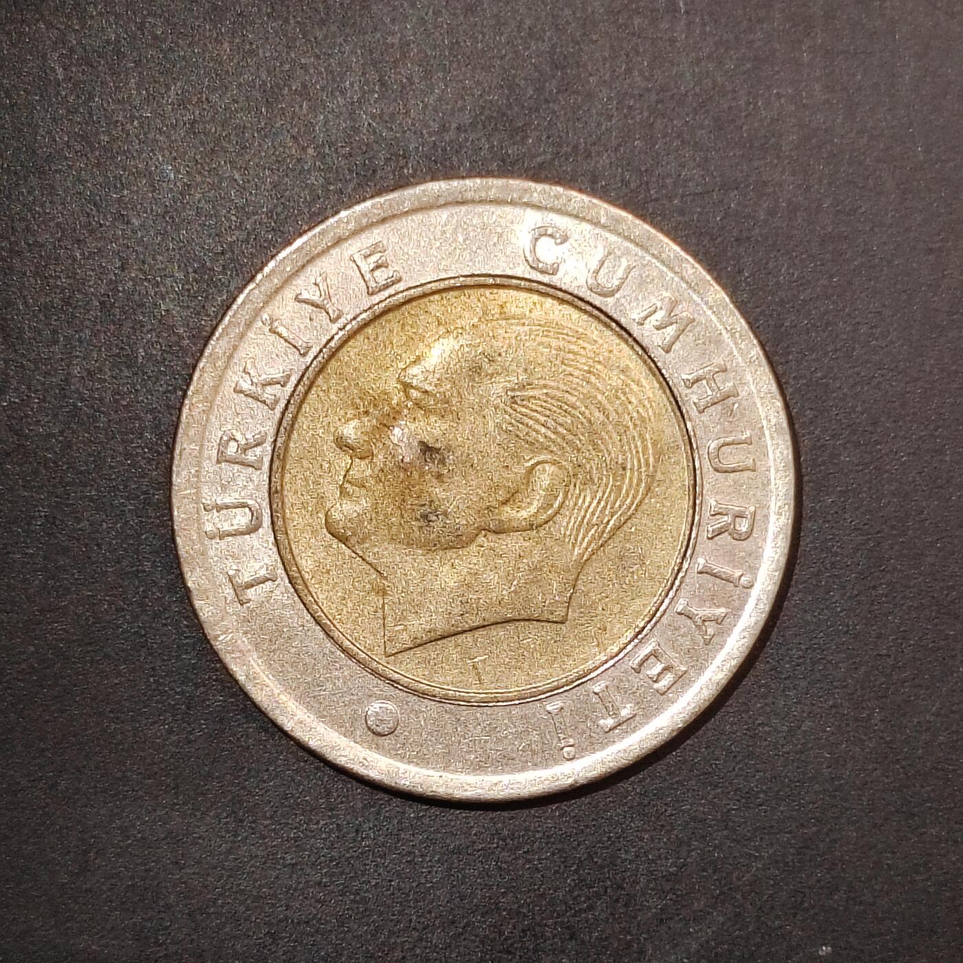 2026C2逸泉钱币C2世界各国纸钞钱币纪念币专场第七场C2 1-420 186土耳其1里拉双色币