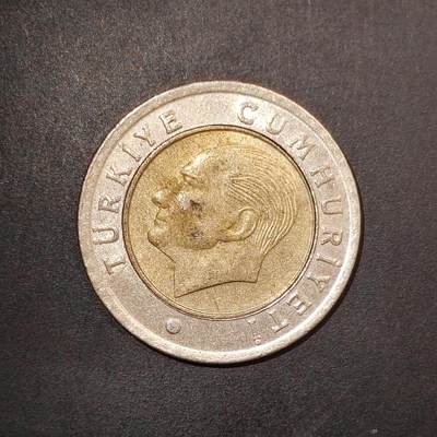 2026C2逸泉钱币C2世界各国纸钞钱币纪念币专场第七场C2 1-420 - 186土耳其1里拉双色币