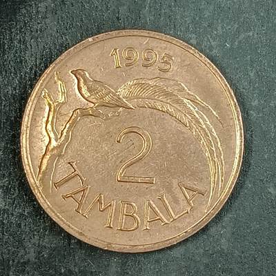 逸泉钱币2026第十五场世界钱币纪念币纸钞A883-1213A - 975 马拉维1坦巴拉