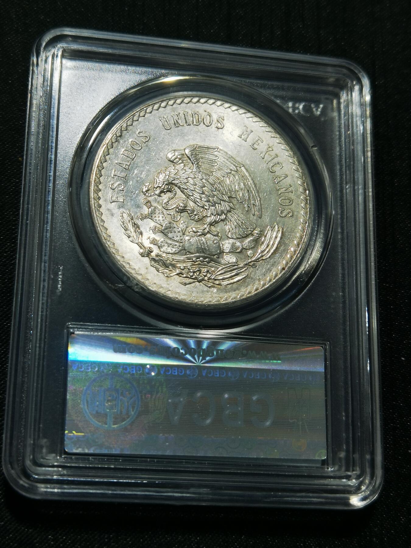 天下钱庄专场欢迎参拍 墨西哥印第安人酋长银币