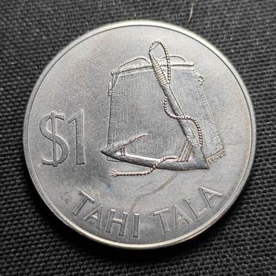 KK钱币收藏小铺  第400期  百期特拍（四拍之四）2月预留时间 周末发货 -   1979托克劳1元纪念币 发行量仅1.1万