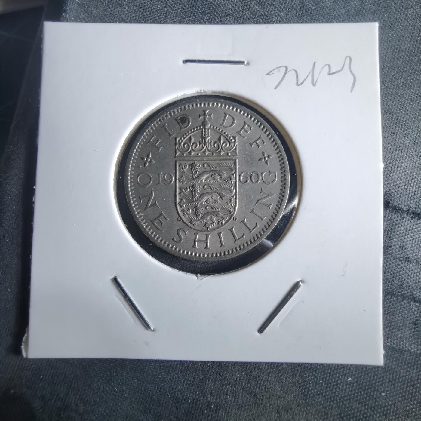 沼泽如烟--第972场 英国1960年1先令