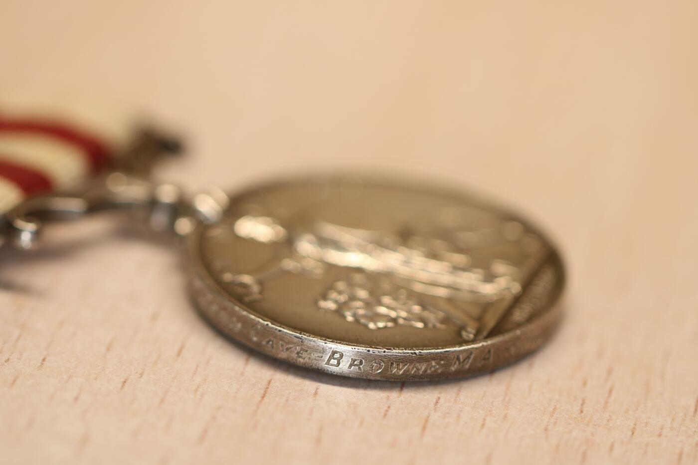 大猫徽章拍卖 第287期 英国印度叛乱奖章 维多利亚花体边铭