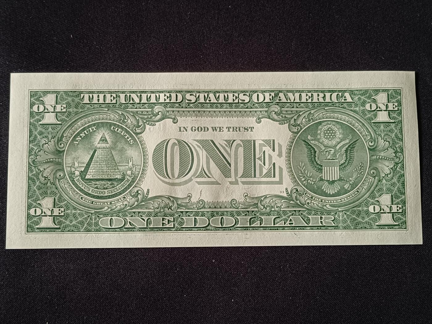 【游宝包邮场】乙巳蛇年第111期 周六集拍 美国-1美元【彩色加印钞 龙年 带册装】