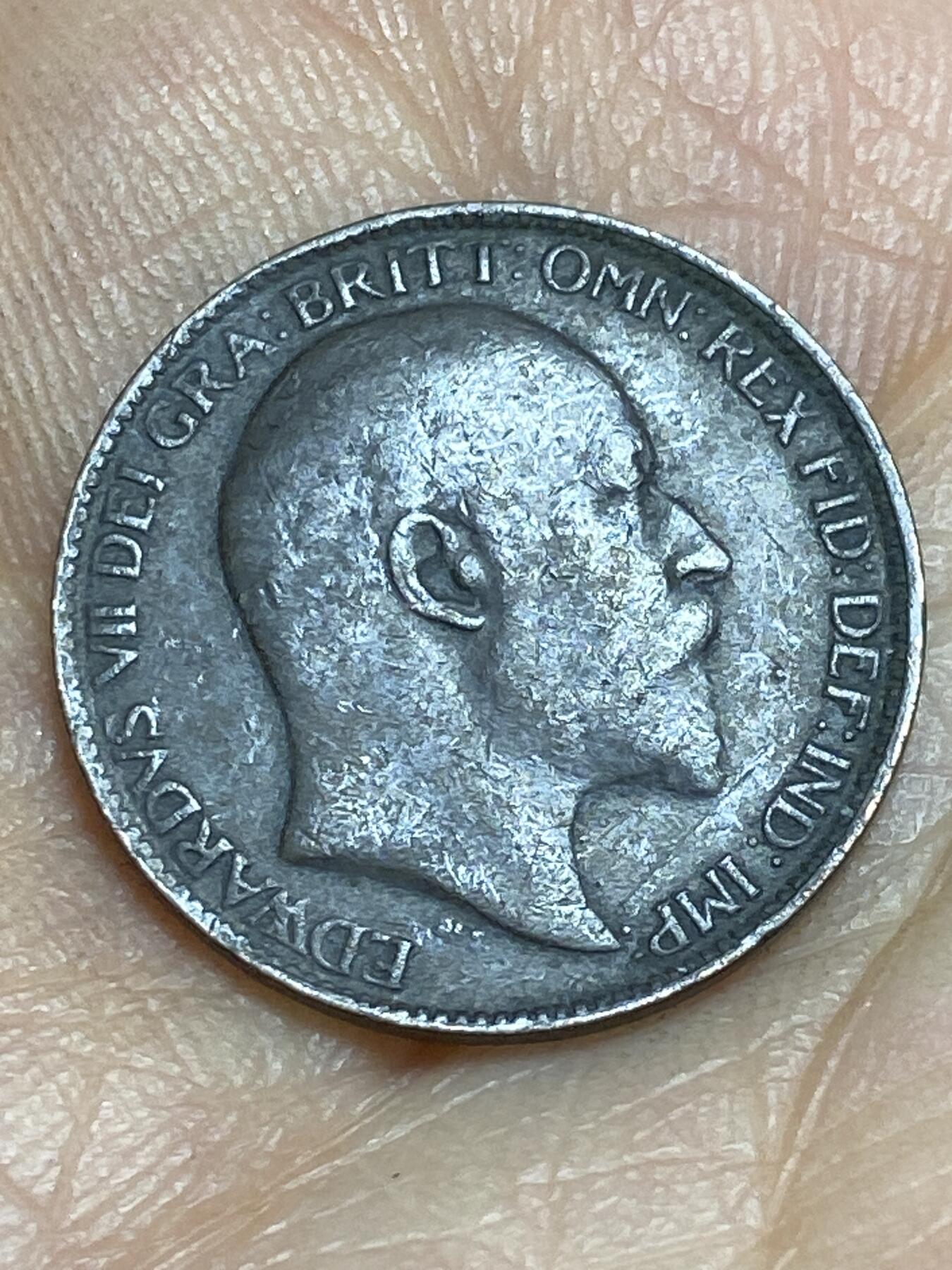 2026年第十四场(总第一百八十三场）外国好品散币场(免佣金) 英国🇬🇧1903年1法新(爱德华七世时期)