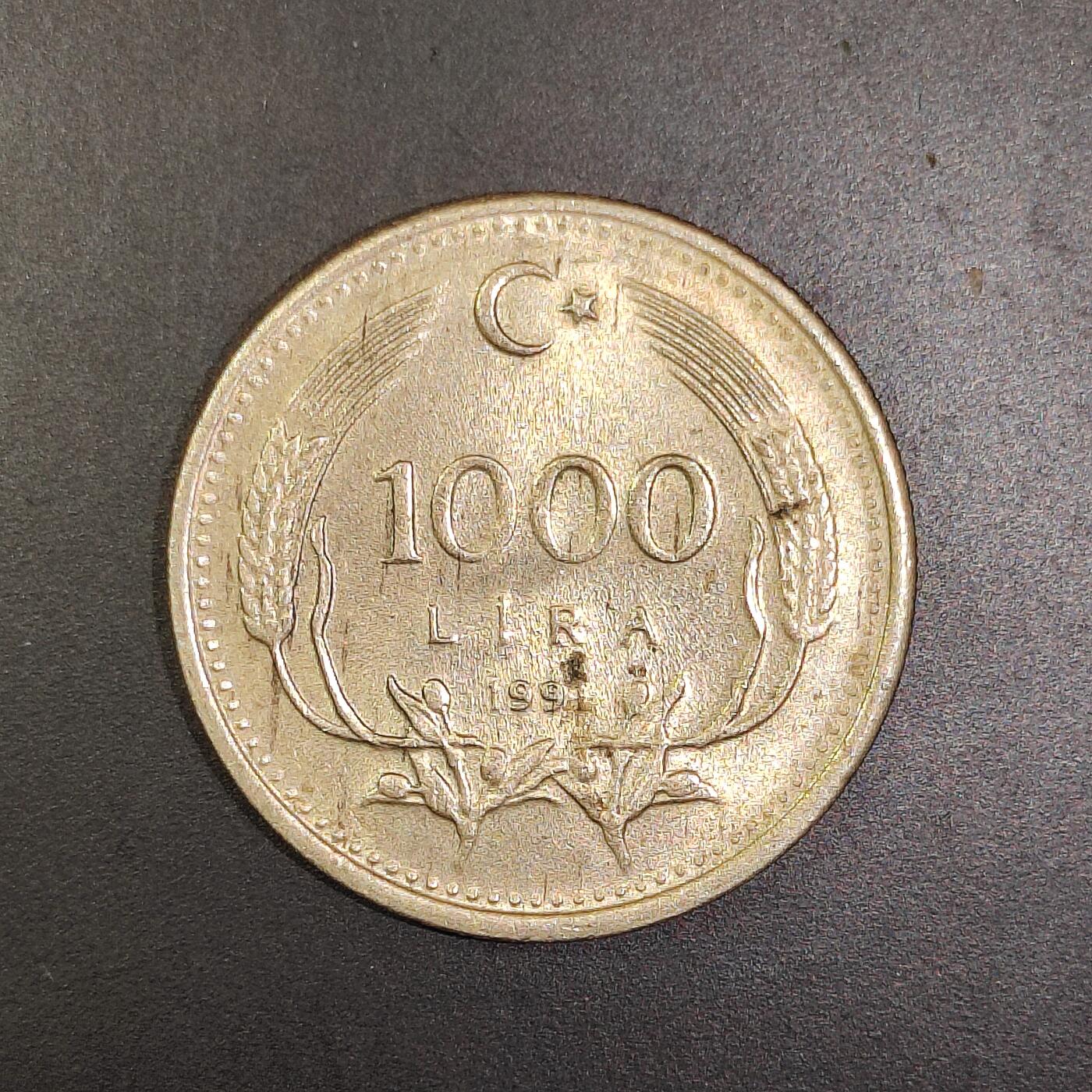 2026C2逸泉钱币C2世界各国纸钞钱币纪念币专场第七场C2 1-420 32土耳其1000里拉