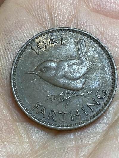 2026年第十四场(总第一百八十三场）外国好品散币场(免佣金) - 英国🇬🇧1941年1法新(乔治六世第一版)