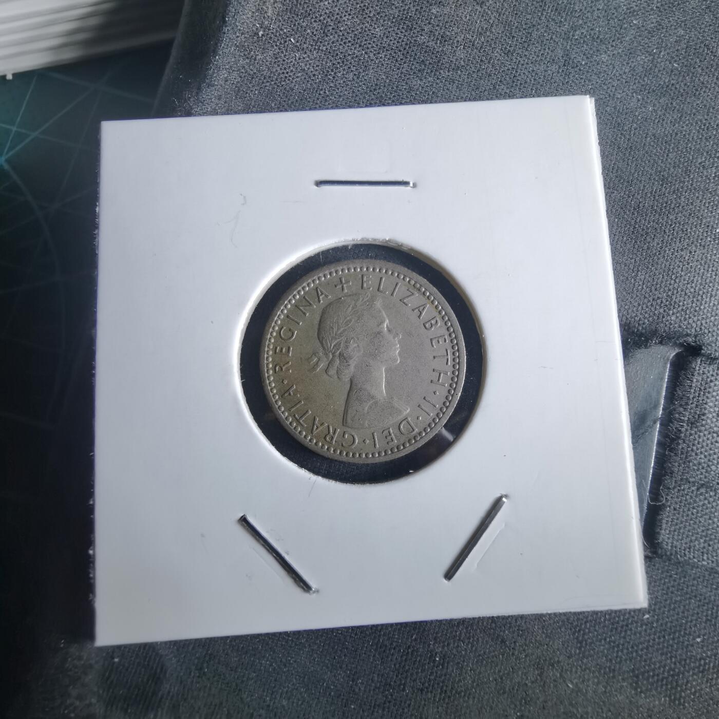 沼泽如烟--第972场 英国1960年6便士