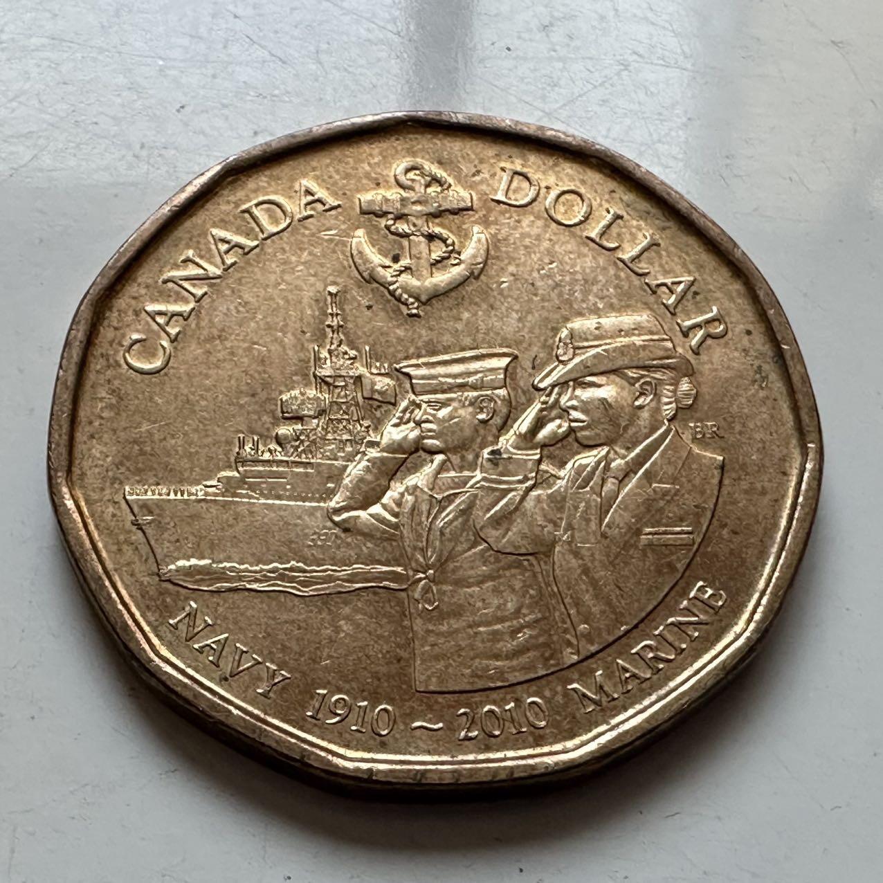 🌹外币初藏🌹🐯2026年第11场  每周二四六晚8️⃣点 接代拍 加拿大2010年¥1纪念币