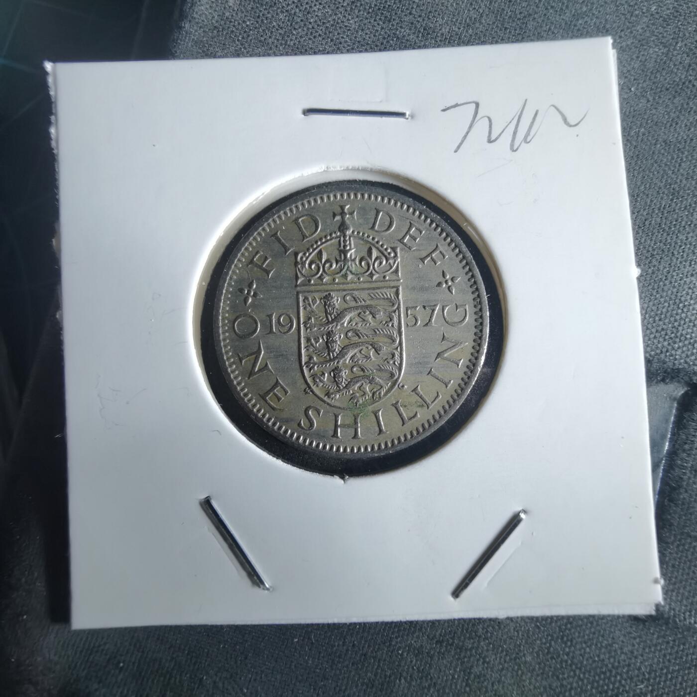 沼泽如烟--第972场 英国1957年1先令