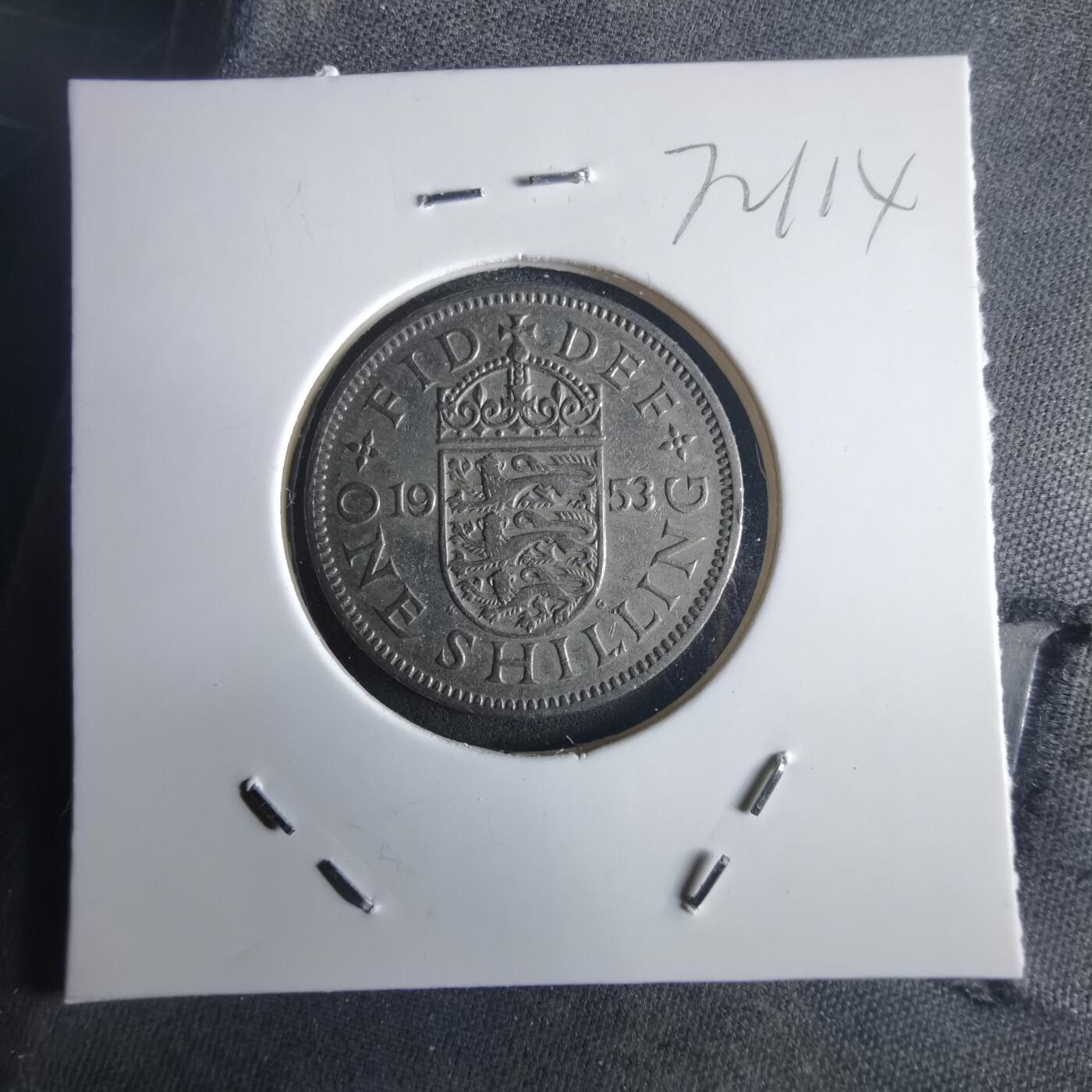 沼泽如烟--第972场 英国1953年1先令