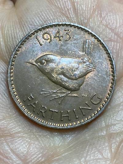 2026年第十四场(总第一百八十三场）外国好品散币场(免佣金) - 英国🇬🇧1943年1法新(乔治六世第一版)