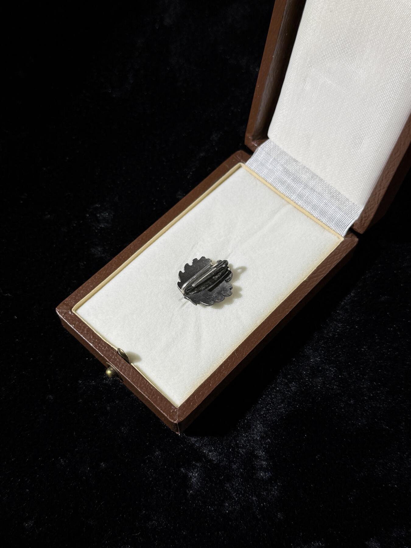 戎马世界章牌大赏第110期 德国骑士级铁十字勋章橡树叶勋饰，后造！