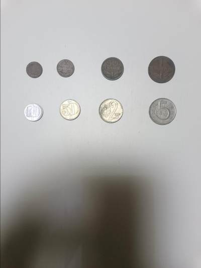 【20260127】非全新纸币和硬币第329场 - 欧洲国家8枚硬币不同版本