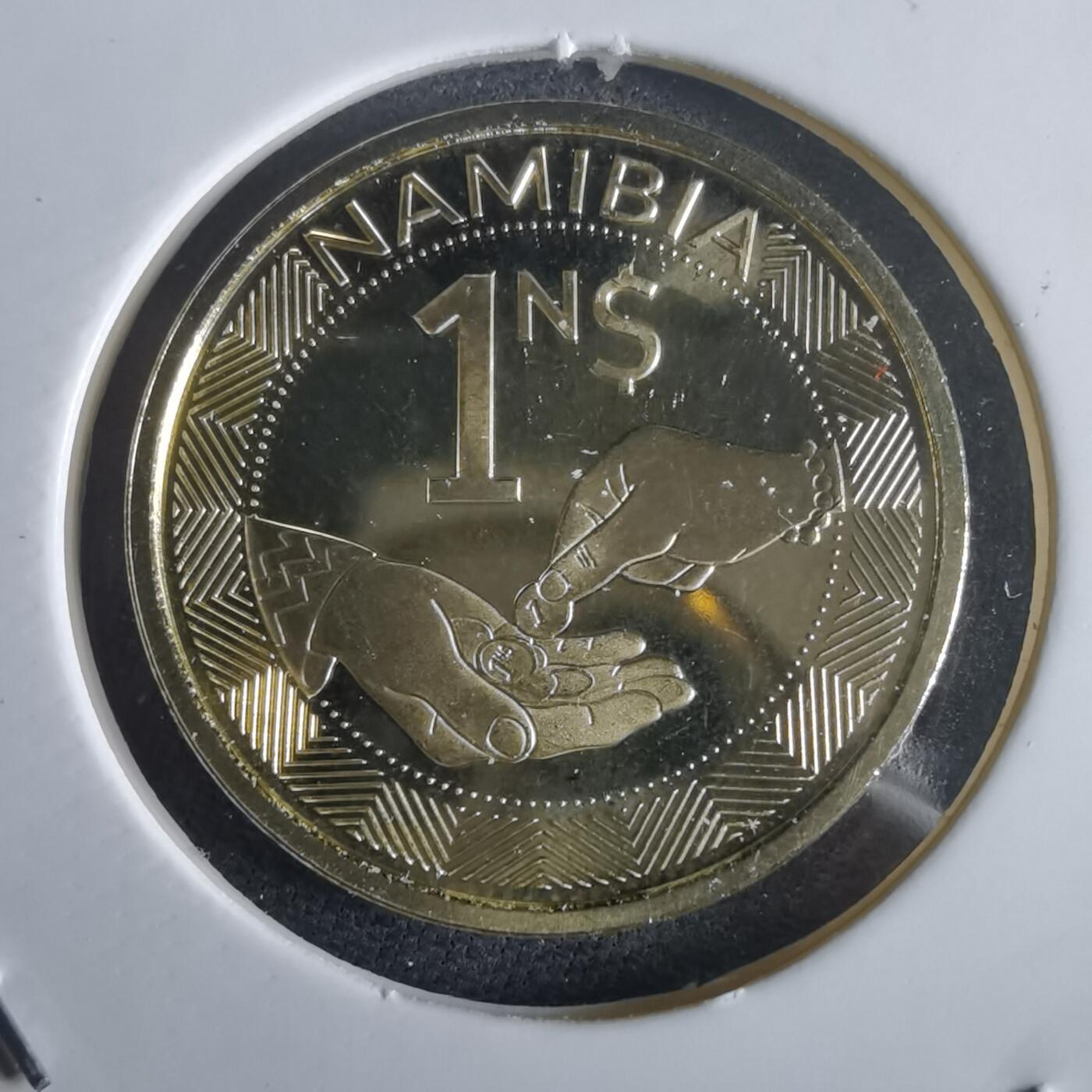 沼泽如烟--第972场 纳米比亚2025年1元