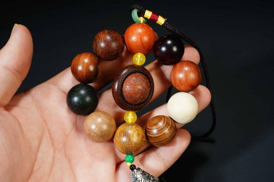 上海都达杂项专场十七（全场包邮） 天然多宝珠2.0招财进宝流苏车挂87-274