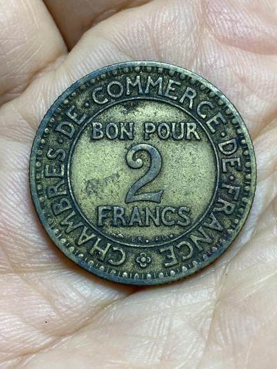 2026年第十四场(总第一百八十三场）外国好品散币场(免佣金) - 法兰西第三共和国1922年2法郎