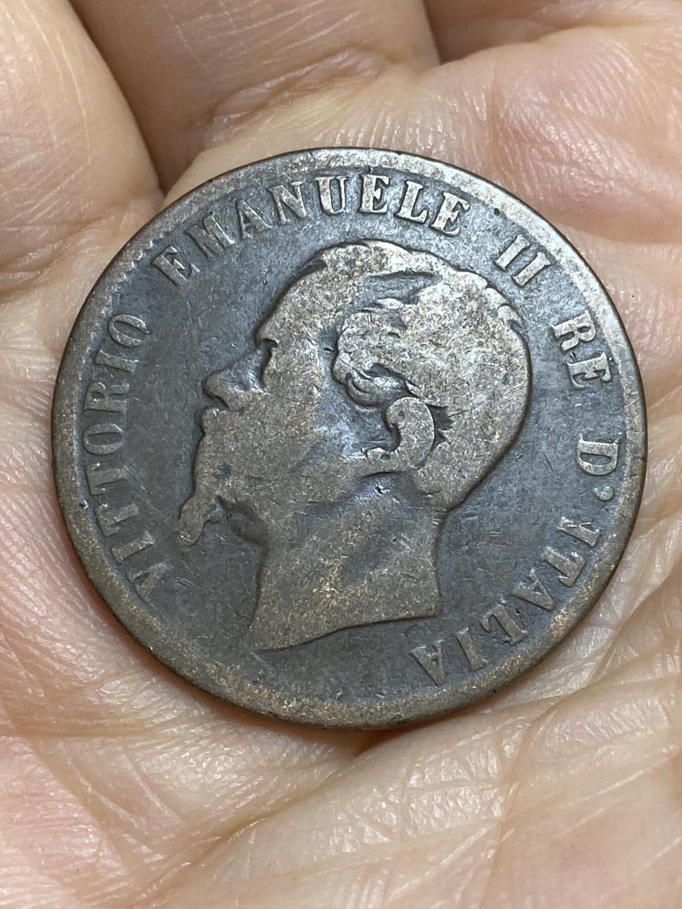 2026年第十四场(总第一百八十三场）外国好品散币场(免佣金) 意大利王国1867年10分(维托里奥·埃马努埃莱二世，H标伯明翰造，关门年仅发行2年)