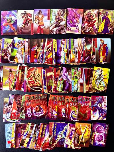 NO.22 好又多金牌大场，年前倒数第3期！每周一站式配齐，方便凑单！（周6晚9点截拍，卖家送拍0抽成！） - 【套卡】自制仿卡 小浣熊隋唐英雄传108基础卡+解锁卡33张 共141张