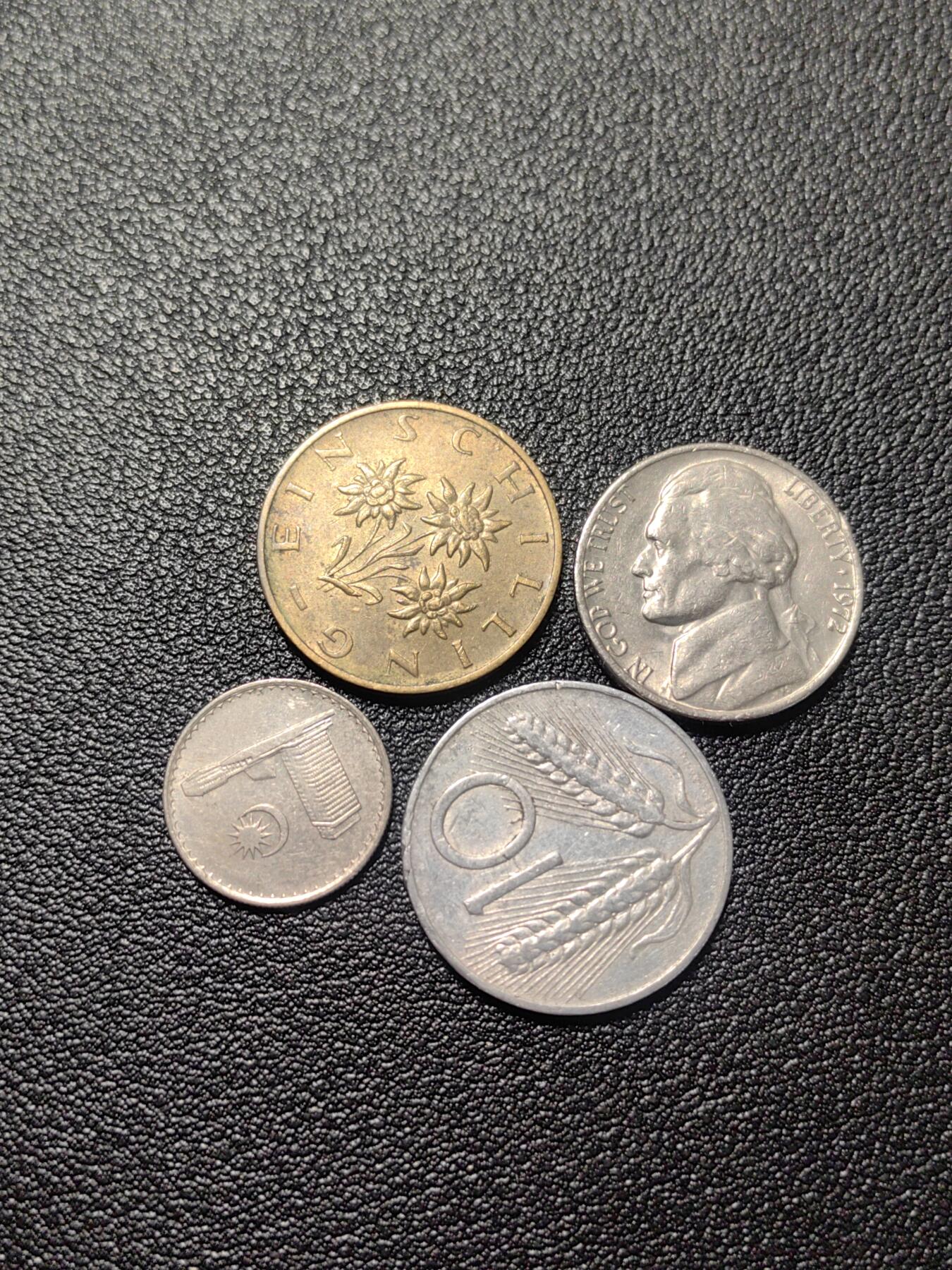 靖甫拍卖第二场 硬币四枚