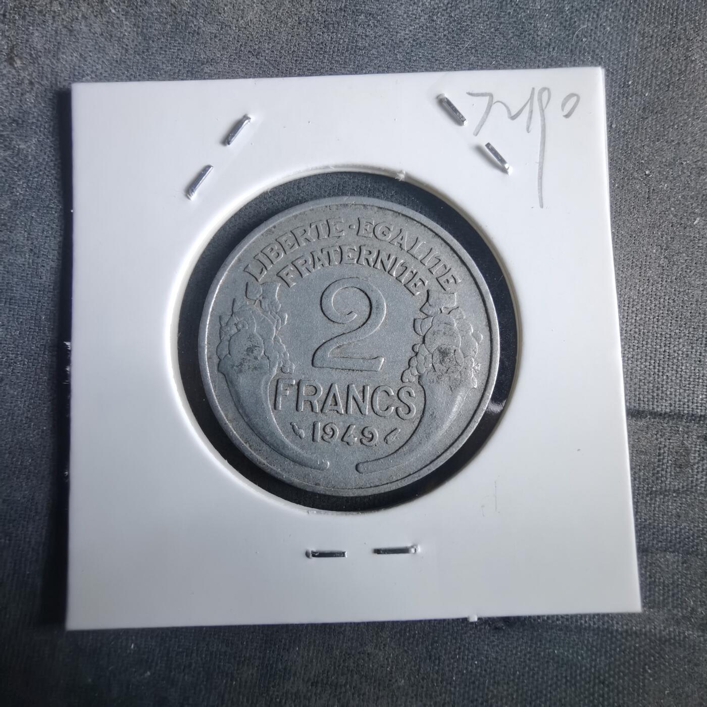 沼泽如烟--第972场 法国1949年2法郎