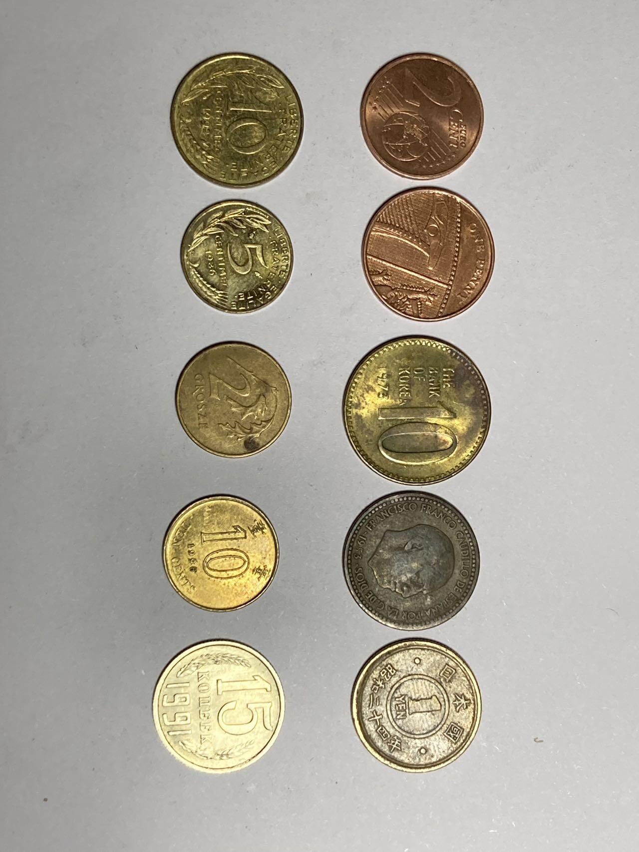 香港及外国双色币收藏