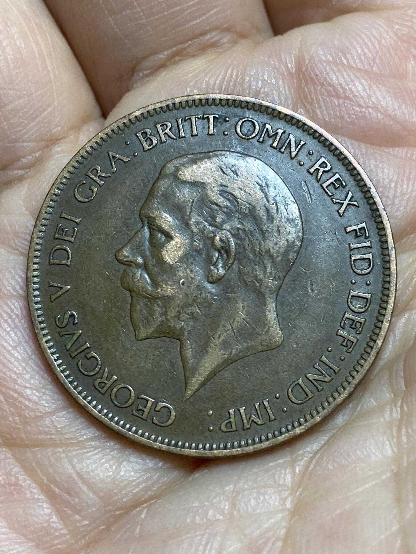 2026年第十四场(总第一百八十三场）外国好品散币场(免佣金) 英国🇬🇧1931年1便士(乔治五世第三版)