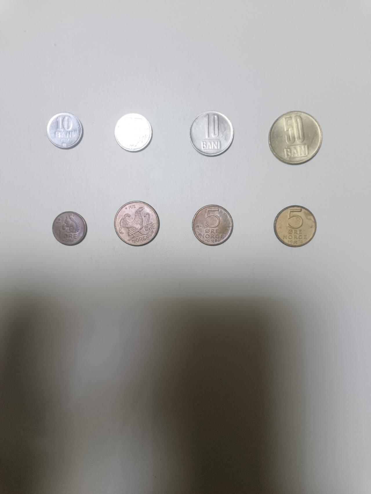 【20260127】非全新纸币和硬币第329场 欧洲国家8枚硬币不同版本