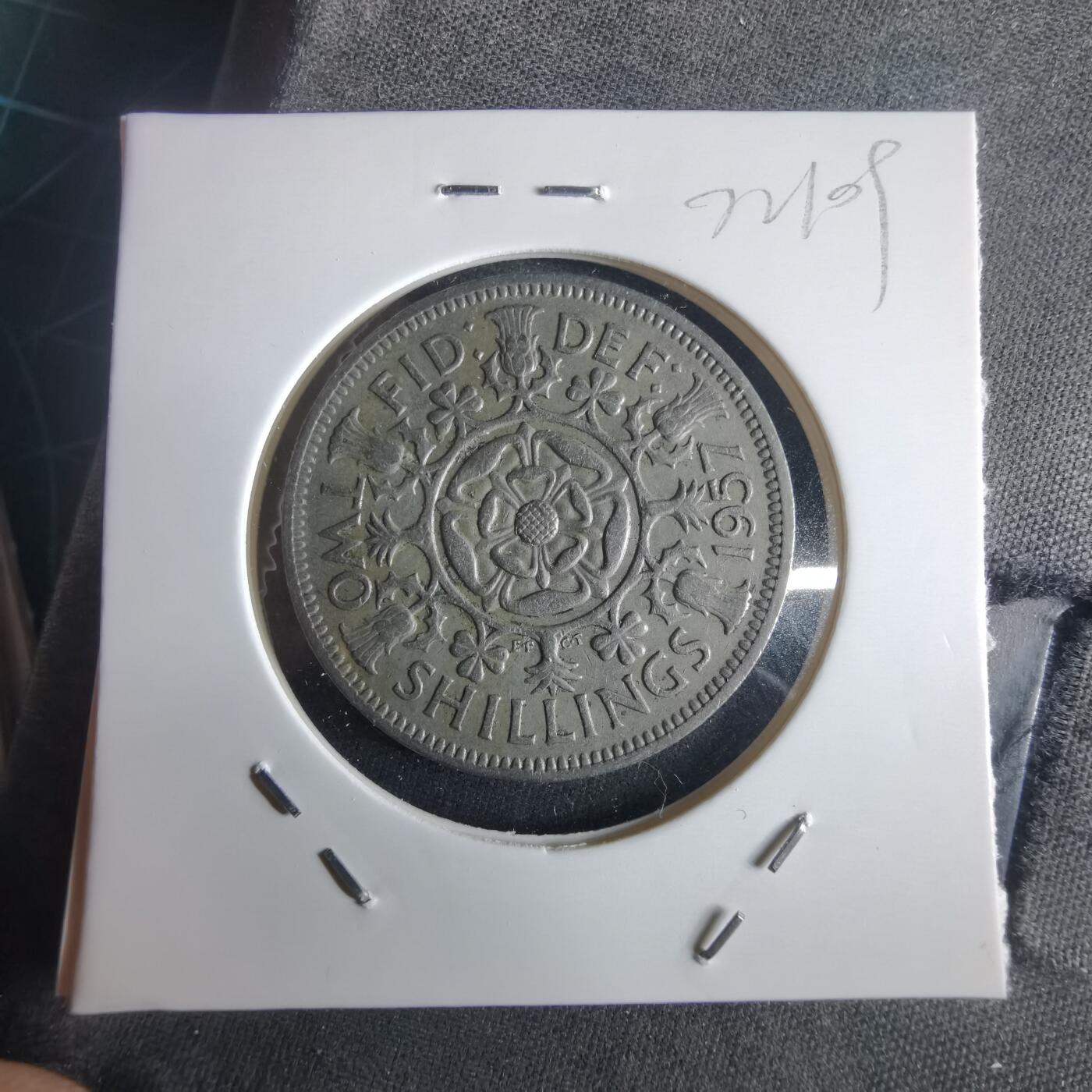 沼泽如烟--第972场 英国1957年2先令