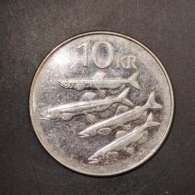 2026C2逸泉钱币C2世界各国纸钞钱币纪念币专场第七场C2 1-420 - 185冰岛10克朗硬币