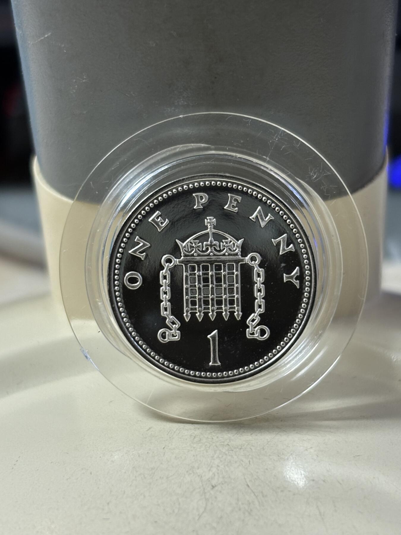 第189期拍卖 英国2018年送给新生婴儿的礼物1便士纪念银币，925银，3.56克，发行15000枚