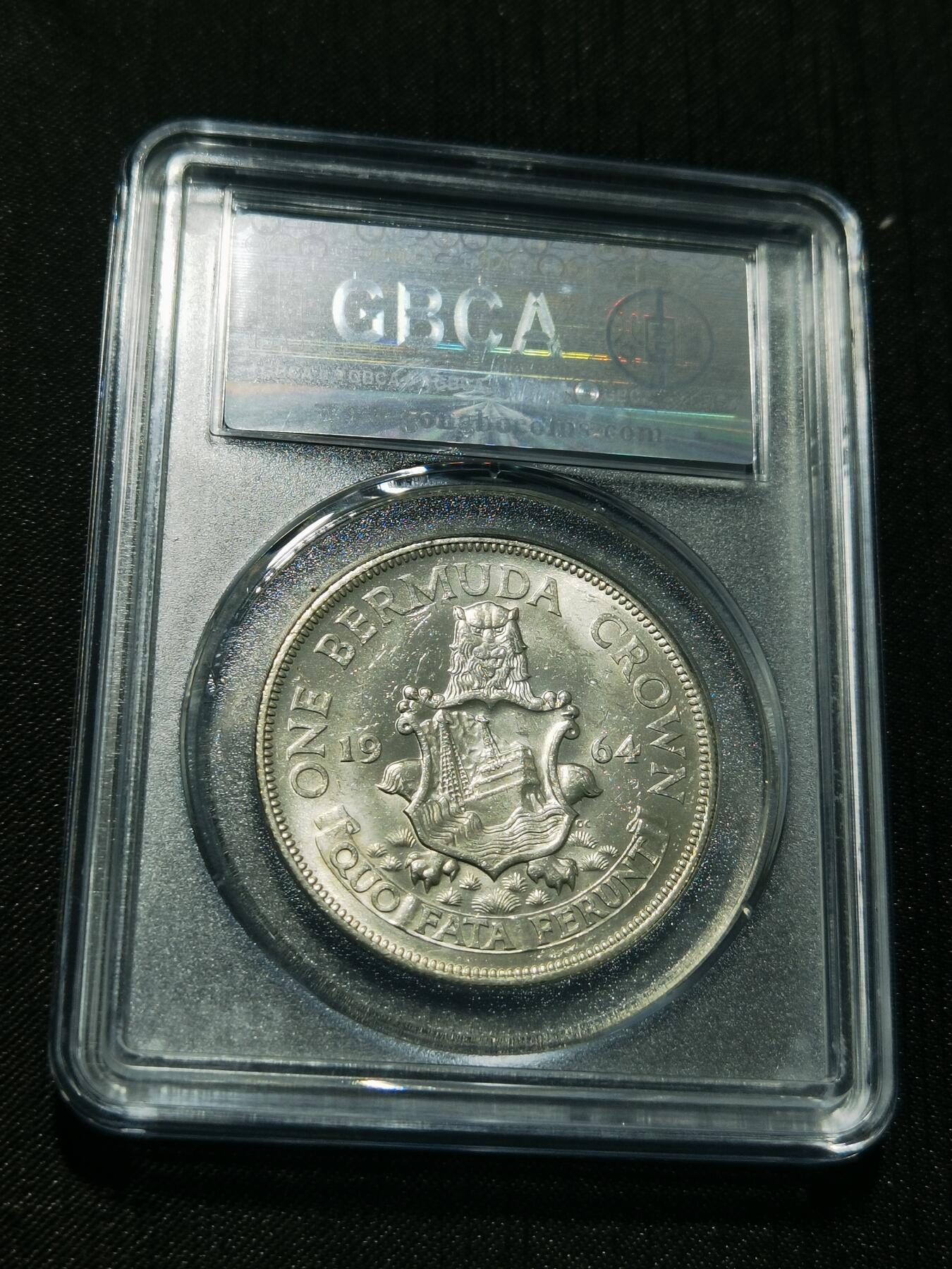 天下钱庄专场欢迎参拍 英属百慕大群岛银币