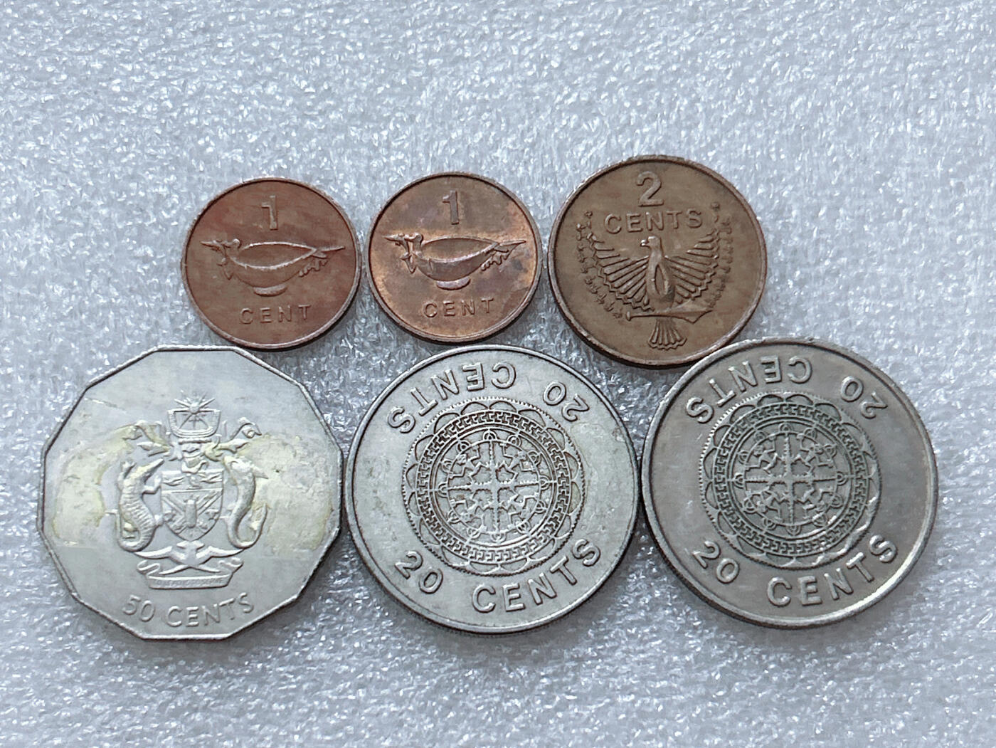 第一海外回流一元起拍收藏 散集专场  第295期 所罗门硬币 6枚