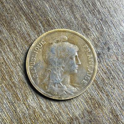 【春节前最后一拍，下一场3.3号】★第139场★散币场。不寄存，30包邮。不满30元，支付5元运费。《接受代拍 代送NGC评级》 - 66【无寄存】1916 法国 10分 战神母子 铜币