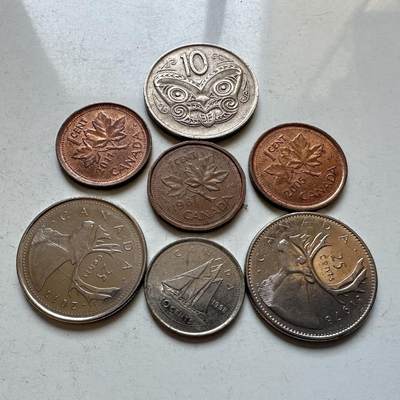 🌹外币初藏🌹🐯2026年第11场  每周二四六晚8️⃣点 接代拍 - 加拿大新西兰