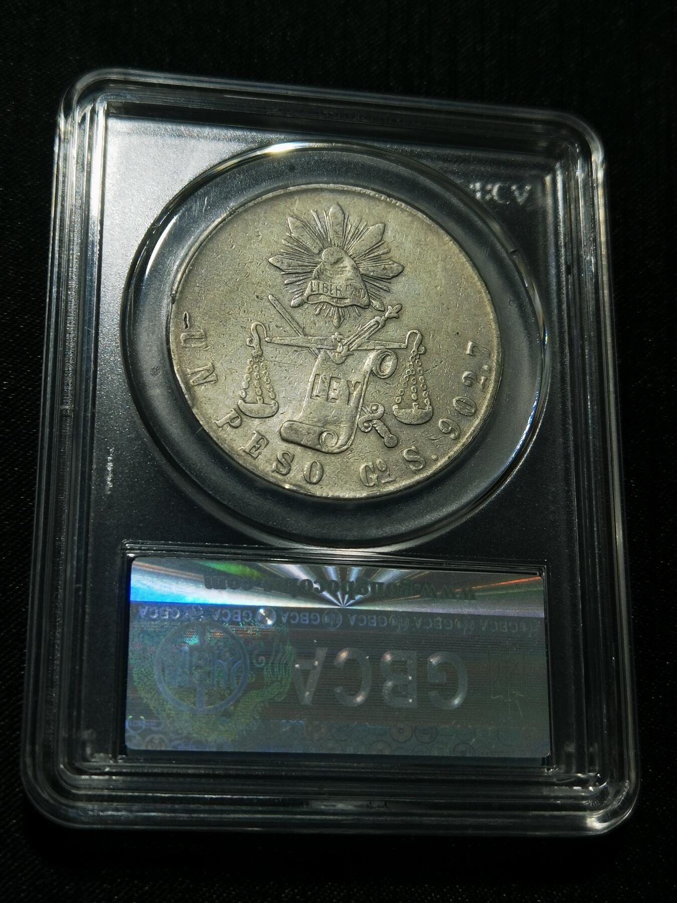 天下钱庄专场欢迎参拍 墨西哥天平鹰洋